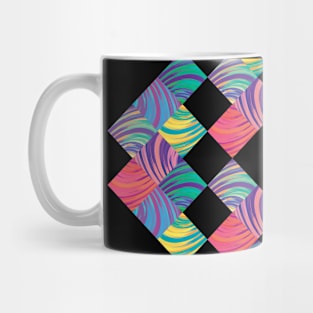 Multiple Cubed Ripple Mug